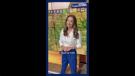 6K views · 23 reactions | RAIN IS BACK: Tune into WLWT starting at 4 p.m. as Meteorologist Allison Rogers tracks showers and thunderstorms moving in⛈️ | WLWT | Facebook