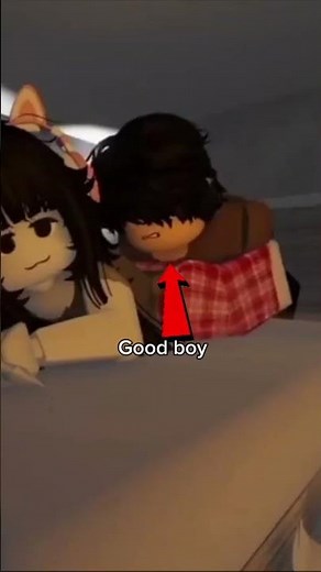 Cute girl farts in a boy