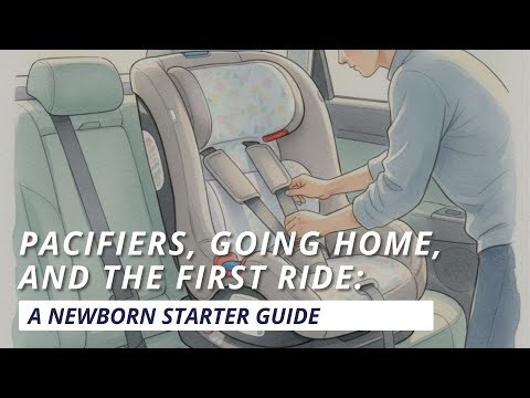Ep. 85 - Pacifiers, Going Home & First Car Ride: Newborn Safety and Soothing Made Simple