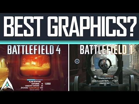 Battlefield 1 VS Battlefield 4 Ultra Graphics Comparison (1440p)