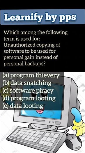 Computer pyq for RRB PO CLERK | computer pyq delhi police awtpo #gk #computer #study #bank #ssc#upsc