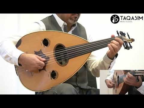 Oud Beginners - Ajam Exercise 1 Tremolo