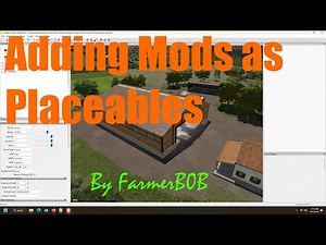 How to Add Mods to your map as a Placeable. All you need to know!
