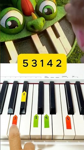 🦖POPPY PLAYTIME | The Easiest Piano Tutorial 🎹 #piano