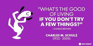 3.4K reactions · 1.2K shares | Legendary “Peanuts” cartoonist Charles M. Schulz was born on this day in 1922. The stories of Charlie Brown and his merry band of neighborhood friends rank among the most iconic comic strips of all time. | USA TODAY | Facebook