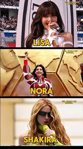 Shakira, Nora Fatehi & Lisa | Best FIFA World Cup Songs 2026 🔥⚽