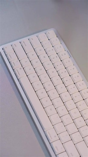 Akko | Summer in every click. Typing on Akko Air 01 with Kailh Summer low-profile switches. That crisp, clicky feedback is addictive. Clicky... | Instagram