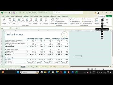 Shelly Cashman Excel 365 | Module 9: SAM Project A Full Circle Conferences