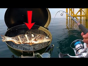 How to CATCH a Bass and COOK it on a BBQ | Start to Finish Tutorial