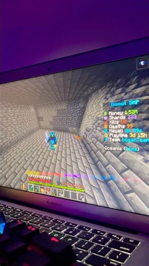 How to make a automatic auger cane farm under 60 seconds #minecraft