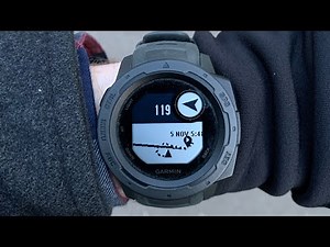 Garmin instinct "sight n’ go" navigation feature review. Stay on course anywhere!