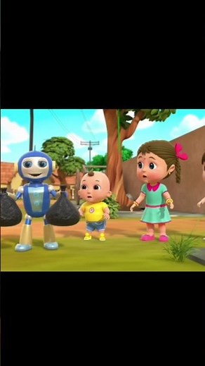 Fun Robot Rhyme for Kids | Learn with Robots! #shortsvideo # zepeto