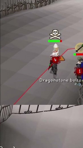 Quick Trip and a Quicker PK at the Wildy Agility Course in OSRS #runescape #osrs #oldschoolrunescape