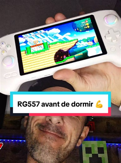 Une petite partie de Mario sur Switch avec cette Anbernic RG557 💪 #anbernic #rg557 #retrogaming #emulation #jeuxvideo