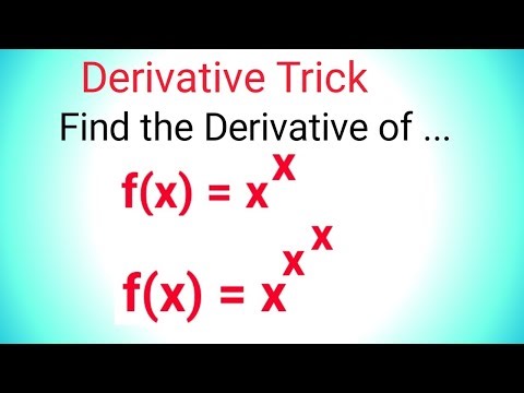 Derivative Tricks /@John Tutorial