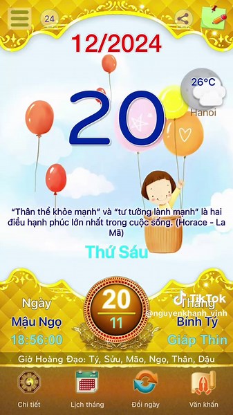 Ngày Tốt và Xấu Nhất Tháng 11 Âm Lịch