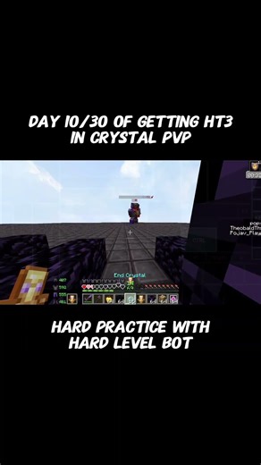 Day 10/30 of getting HT3 in crystal pvp #pojavlauncher #zalithlauncher #minecraft #cpvp #crystalpvp