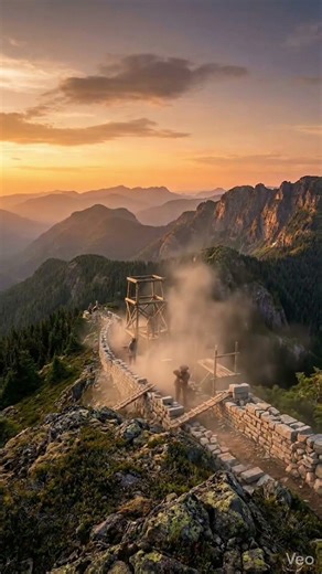 From Mountains to the Great Wall of China 🤯 Timelapse