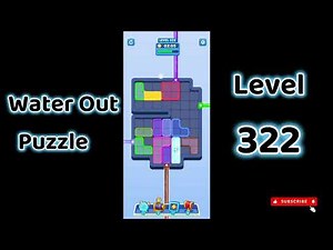 Water Out Puzzle Level 322 Walkthrough 💧 | Step-by-Step Solution | SolutionGuruji