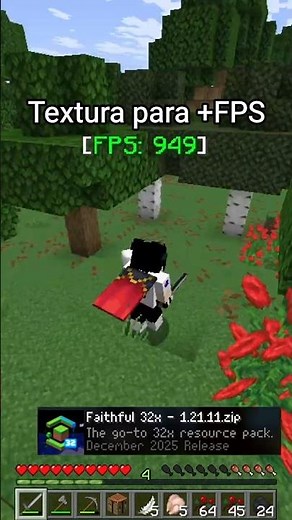 Minecraft Texture Pack to increase FPS