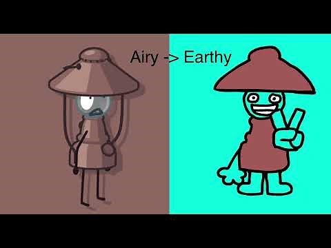 hfjONE characters but its opposite day (ONE Object Show)