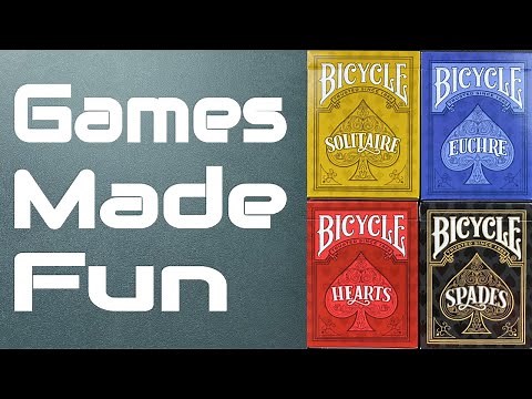 Bicycle Card Game Collection | Spades, Hearts, Euchre, Solitaire