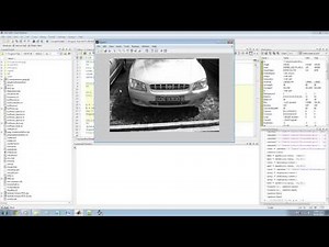 Number plate recognition in Matlab