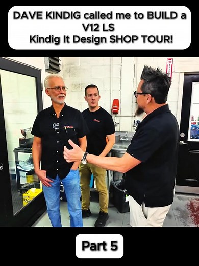 15K views · 259 reactions | DAVE KINDIG called me to BUILD a V12 LS - Kindig It Design SHOP TOUR!#mechanics #error404 #error #autorepairshop #infinite #enginebuild #remove #terrible #auto #rebuild #carfix #autocar #service #usa | Auto Car Fix | Facebook