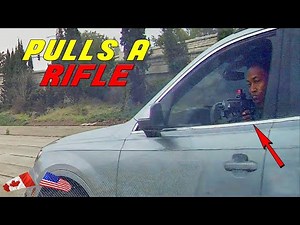 DUDE BRINGS A GUN TO THE ROAD RAGE