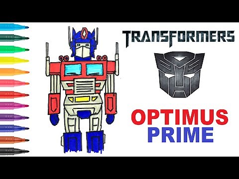 Easy Drawing Transformers Optimus Prime I Kolay Transformers Optimus Prime Çizimi