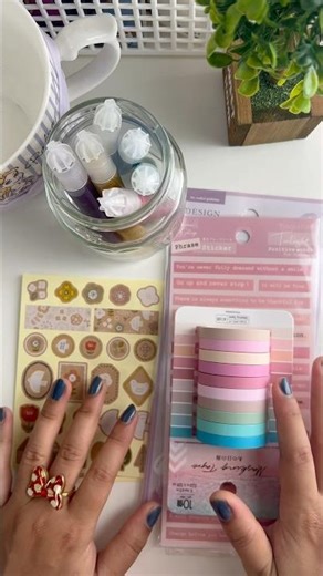 Cute Journaling Haul ✨ Aesthetic Finds for My Journal | SoftlyJournal #journalwithme #shorts #cozy