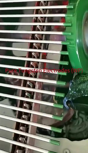 How is TIG pure tungsten electrode produced?#tigwelding #electrode #welding #tungsten