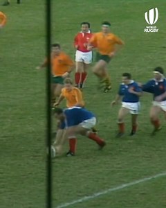 205K views · 6.7K reactions | À genoux, les bras vers le ciel ! Serge Blanco offrait la première finale aux Français lors de la #RWC1987 : joyeux anniversaire monsieur Blanco  | Rugby World Cup | Facebook