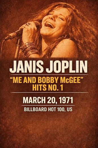 Janis Joplin’s #1 Song “Me and Bobby McGee” | Classic Rock