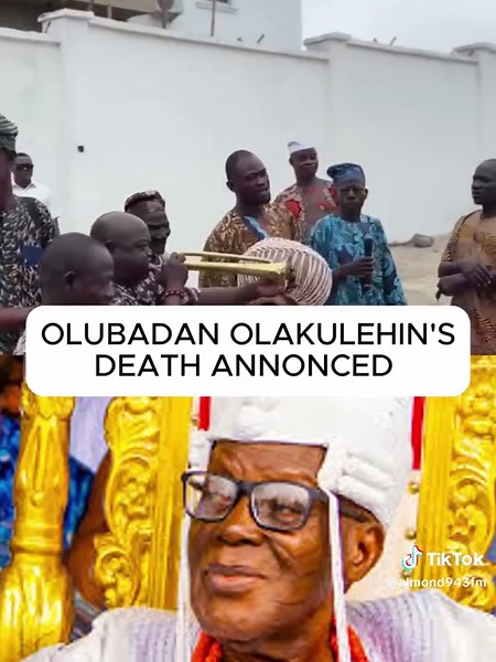 Olubadan Olakuleyin: A Goodbye to a Great Leader