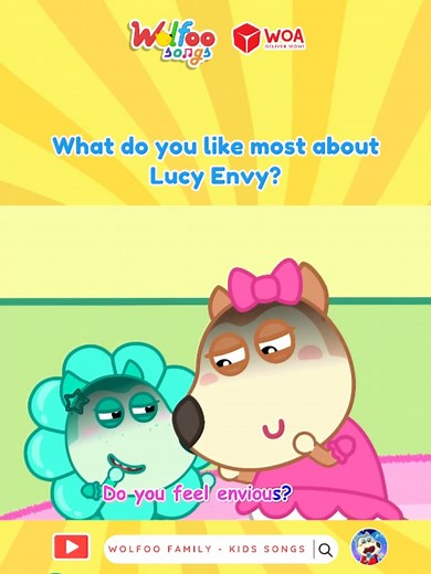 Meet Lucy Envy: The New Character on Wolfoo Family - Kids Songs