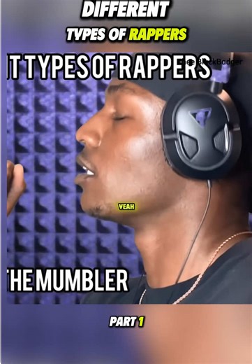 DIFFERENT TYPES OF RAPPERS #theeblackbadger | rapper