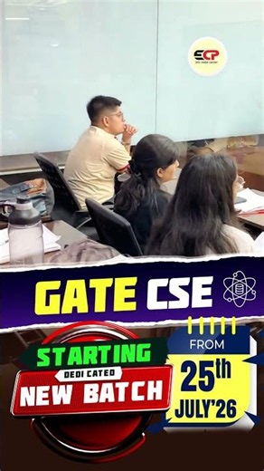 🚀 GATE 2027-28 CSE | New Batch Starts 25 July | Discrete Mathematics | Online & Offline 🔥