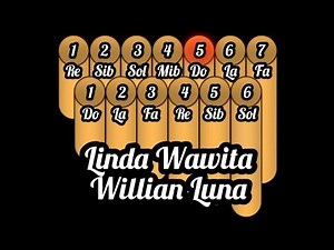 Tutorial Y Notas De Zampoña Linda Wawita - Willian Luna