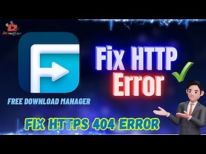 How to fix HTTP 404 Error in Free Download Manager │ HTTP Error 404 in Free Download Manager ✔️