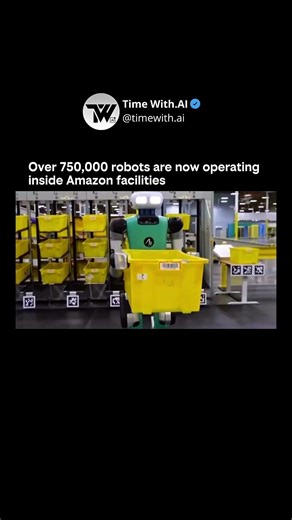 ROBOTS TOOK OVER THE WAREHOUSE