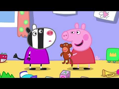 Peppa Pig | Monkey has a Cough | Peppa Pig Official | Family Kids Cartoon