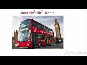 Traditional Algebra 1: Factoring Polynomials with GCF (MultiStep Factoring) 10.6 Flippedmath