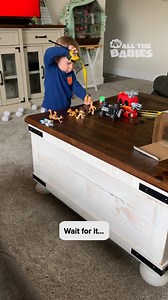 Someone's been watching dad at his work bench! 👷‍♂️ | All The Babies