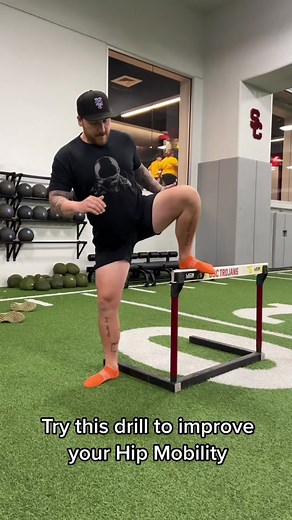 Improve Hip Mobility with this Hurdle Drill