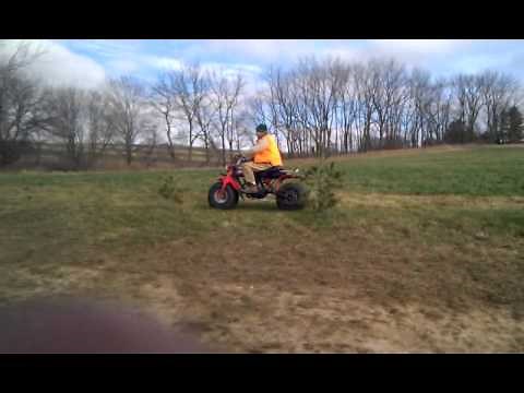 Honda ATC 3 wheel to 2 wheel conversion