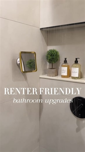 Stylish Bathroom Upgrades with No Damage or Tools