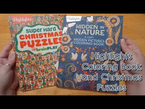 Highlight Coloring Book Flipthrough