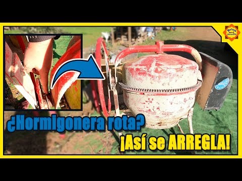 Don't throw it away! How to fix a cement mixer easily and quickly #diy