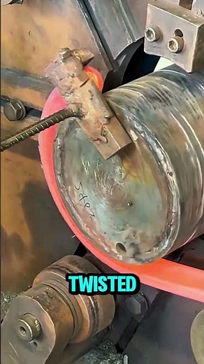 From Red Hot Steel to Giant Spring | Industrial Forging Process #machine